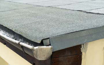 repair or replace Odell flat roofing?